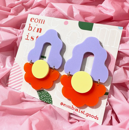 FLOURISH Arch Dangles Earrings