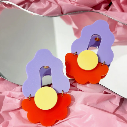 FLOURISH Arch Dangles Earrings