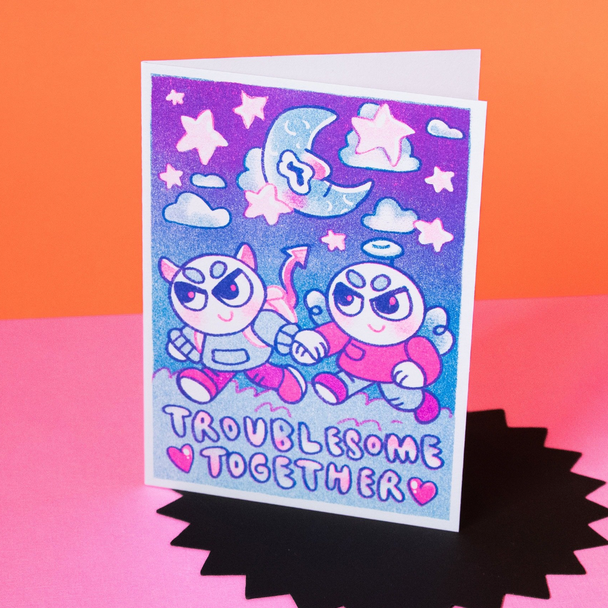 Troublesome Together Greeting Card