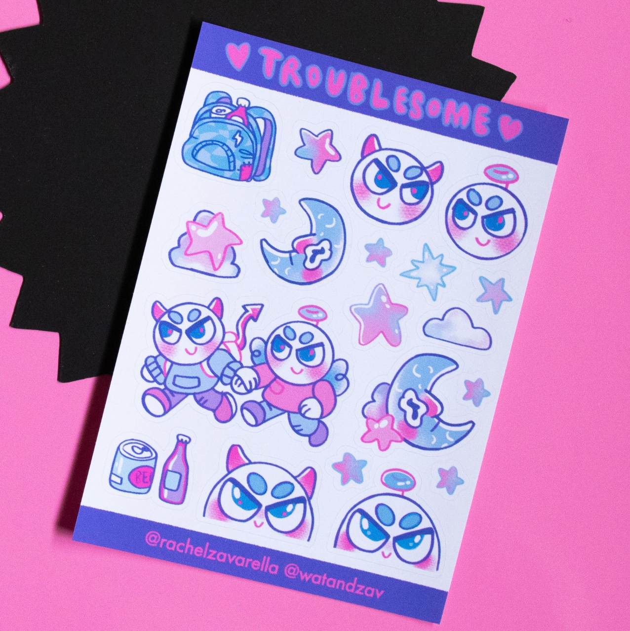 Troublesome Together Sticker Sheet