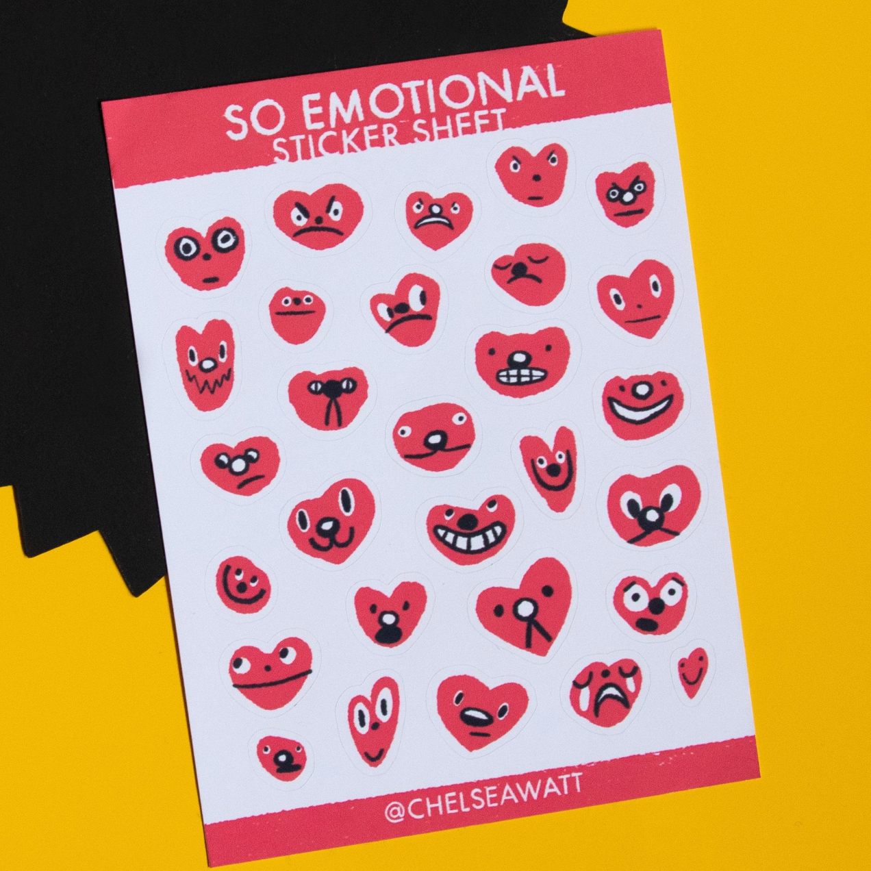 So Emotional Sticker Sheet