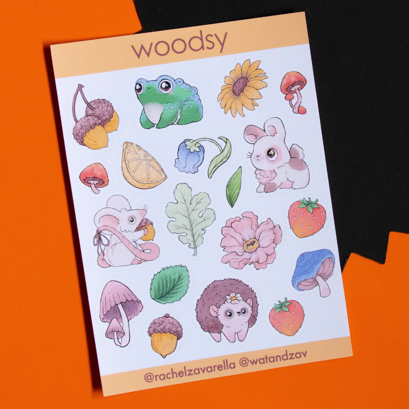Woodsy Sticker Sheet