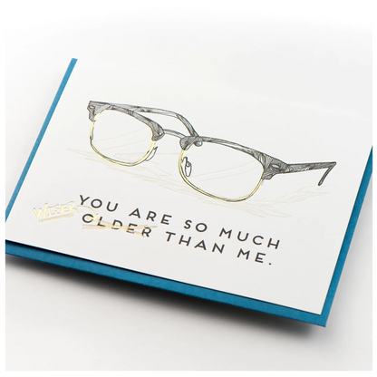 Older and Wiser Greeting Card