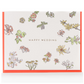 Happy Wedding Floral Greeting Card