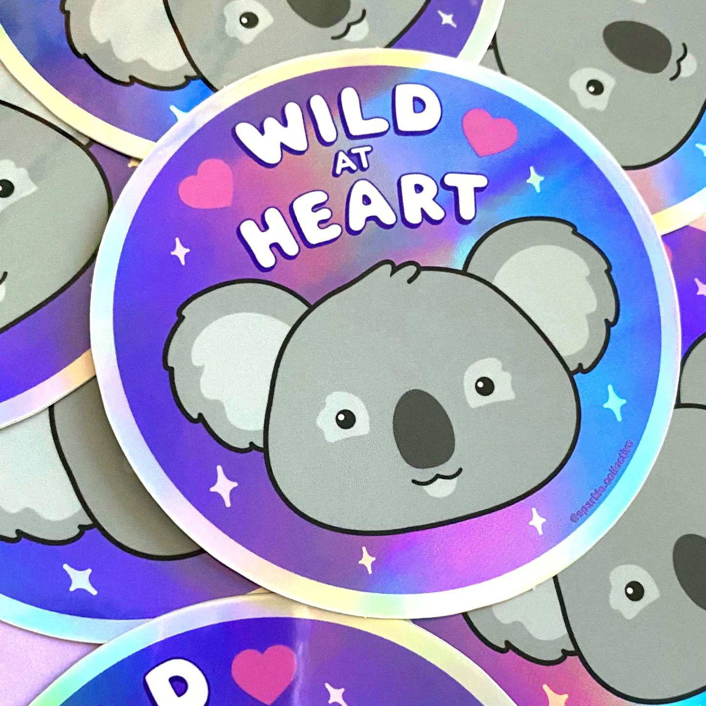 Wild at Heart Koala Vinyl Sticker