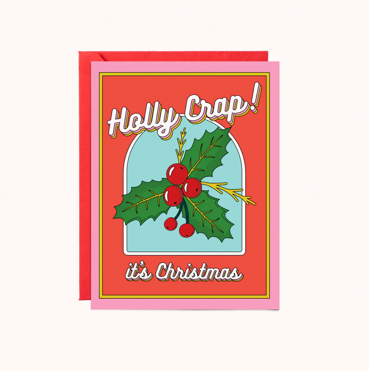 Holly Crap! Card