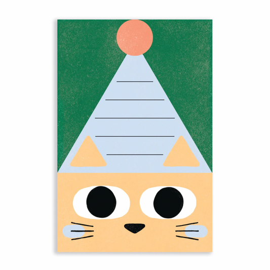 Birthday Cat Invitations (Pack of 6)