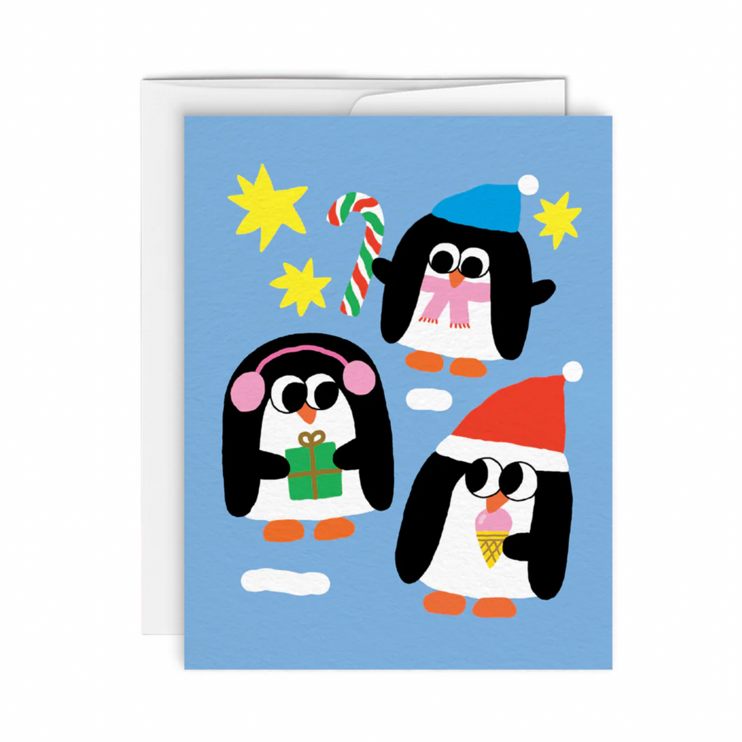 Pingouins Holiday Greeting Card