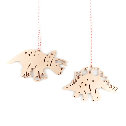 Dinosaur Ornament Set