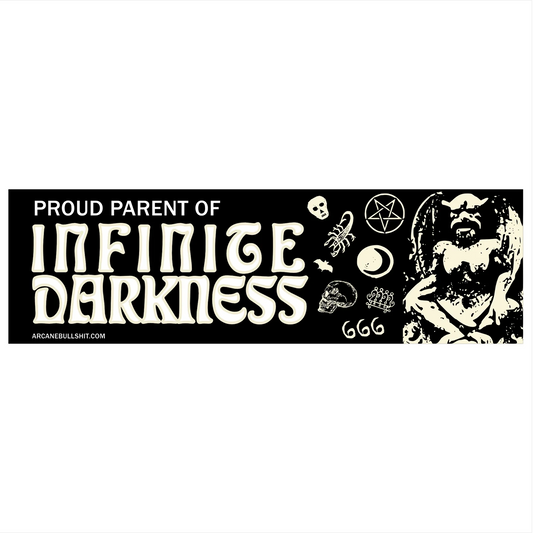 Infinite Darkness Bumper Sticker