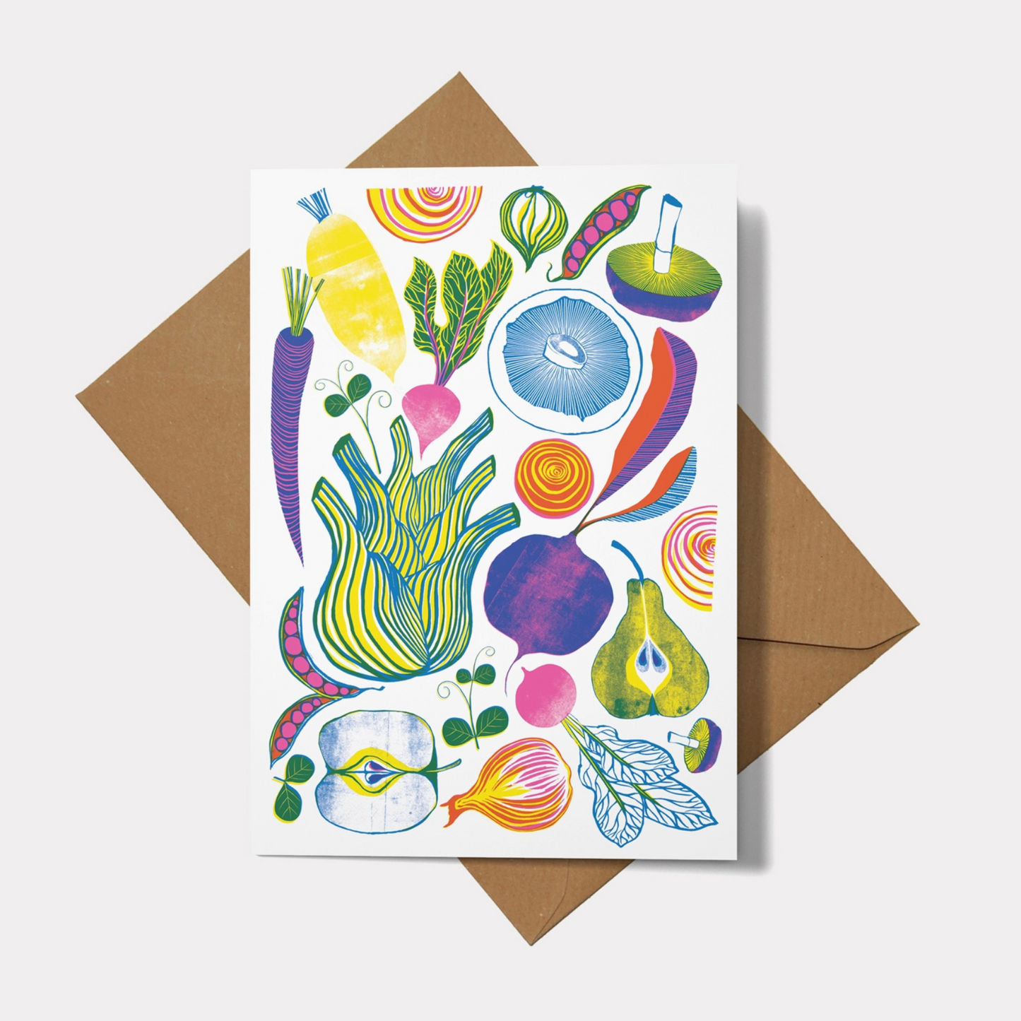 Roots, Fruits & Shoots Greeting Card