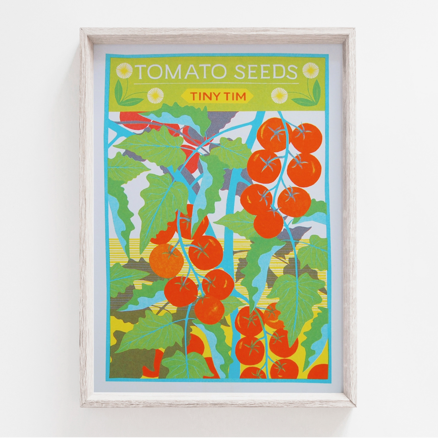Tomato - A4 Risograph Print