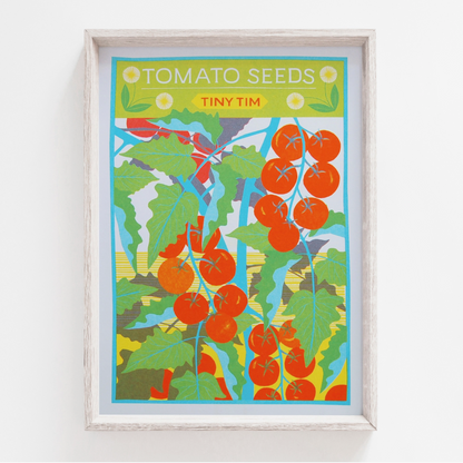Tomato - A4 Risograph Print