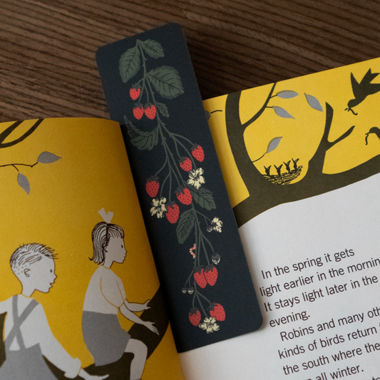 Strawberry Runner Bookmark