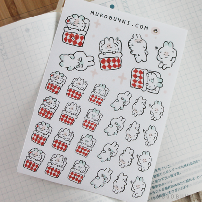 Sick Day Planner Sticker Sheet