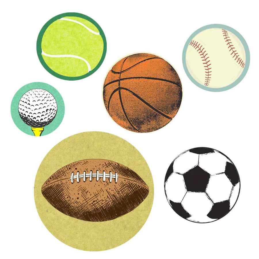 All Balls Button Pack