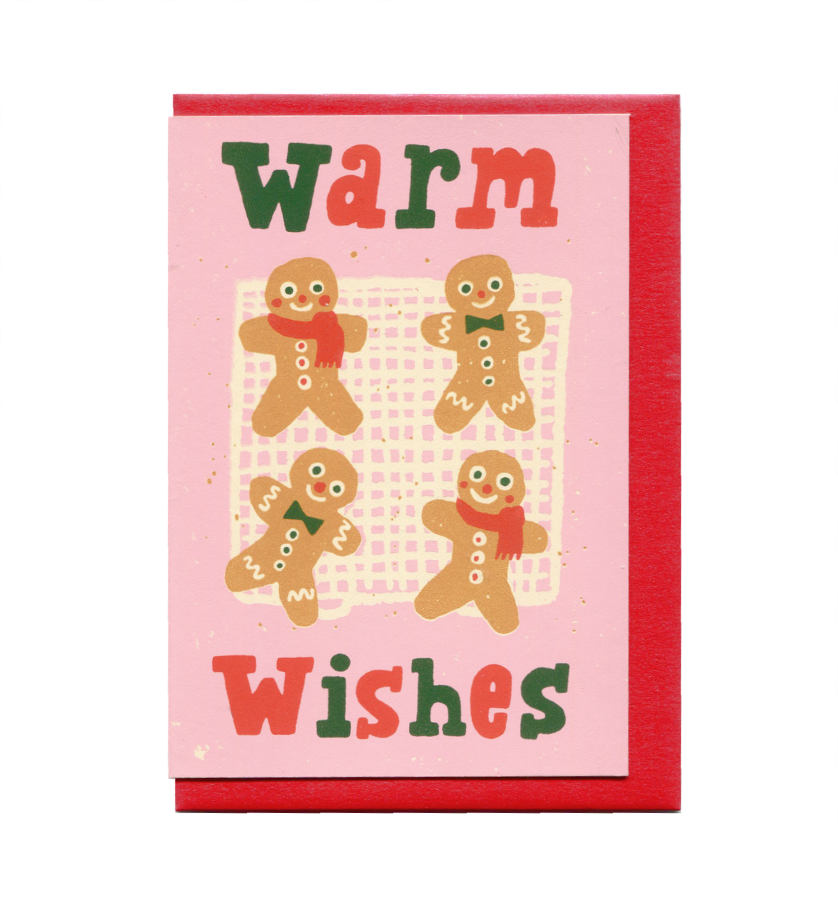 Warm Wishes Gingerbread Card