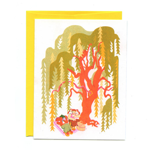 Willow Greeting Card