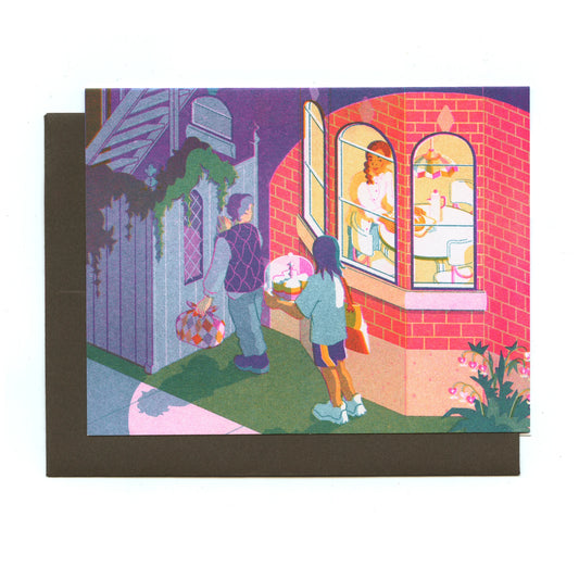 Dinner Party Greeting Card