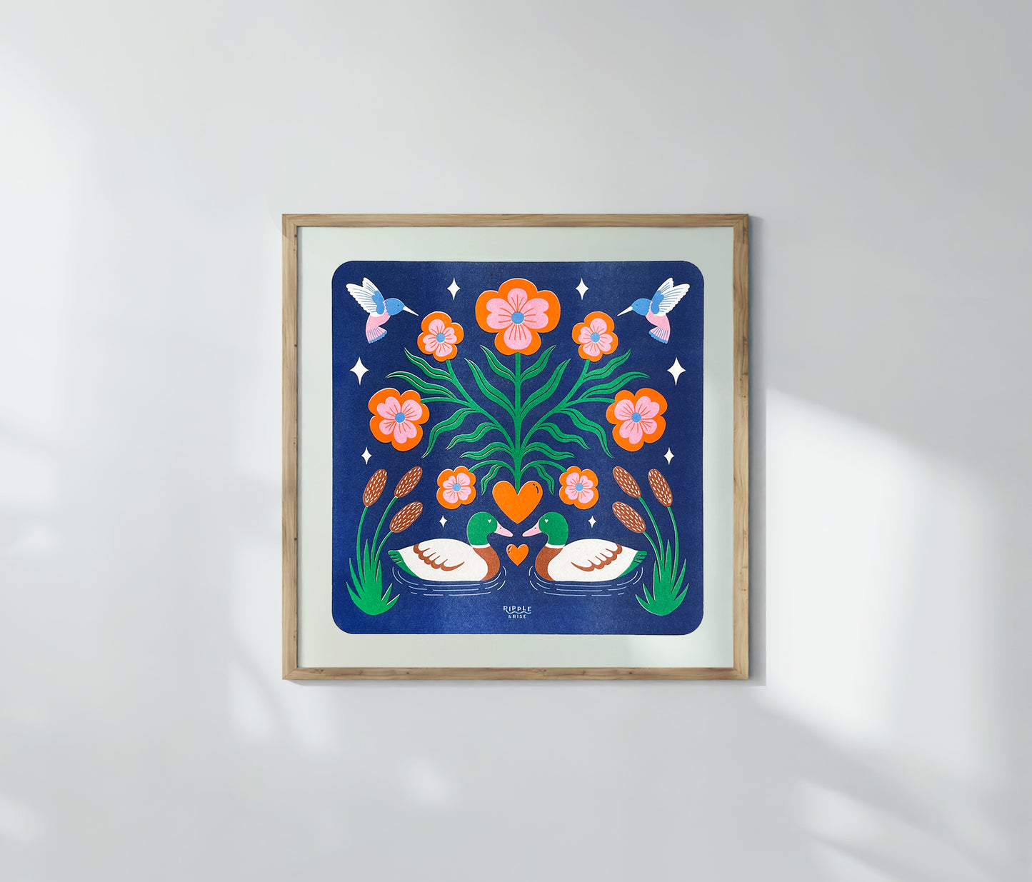 You Belong Here Risograph Print