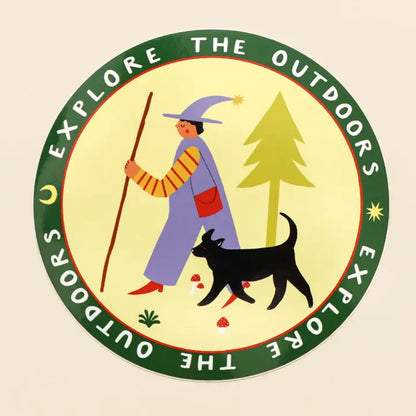 Explore the Outdoors Vinyl Sticker