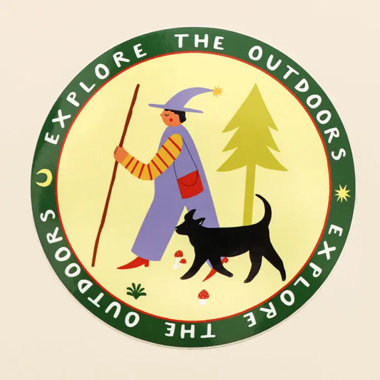 Explore the Outdoors Vinyl Sticker