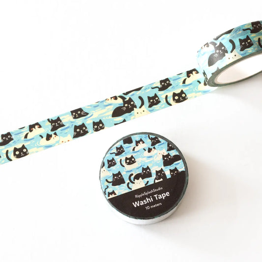 Playful Cats Washi Tape