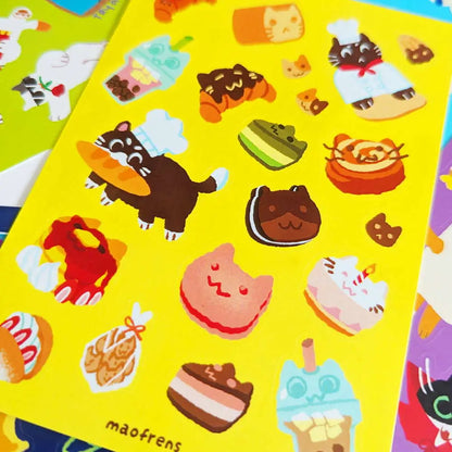 Bao's Bakery Sticker Sheet