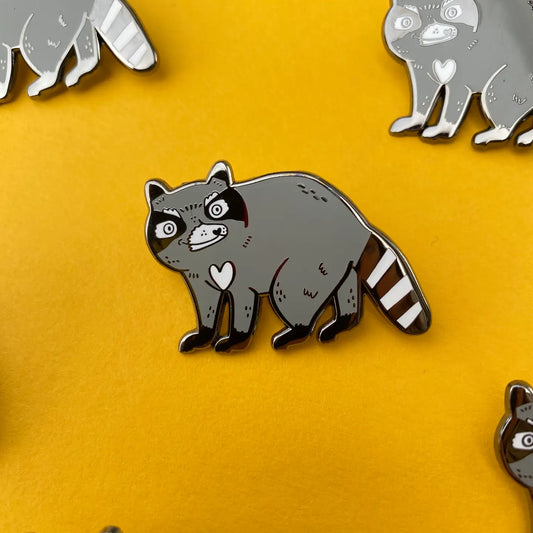 Raccoon Hard Enamel Pin