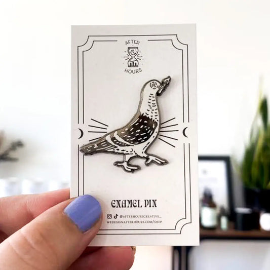 Pigeon Hard Enamel Pin