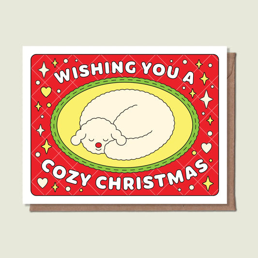 Wishing You A Cozy Christmas Greeting Card