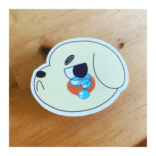 Pouty Puppy Sticker