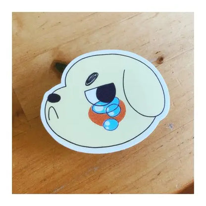 Pouty Puppy Sticker