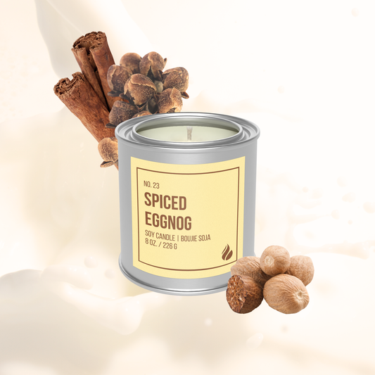 Spiced Eggnog Soy Candle