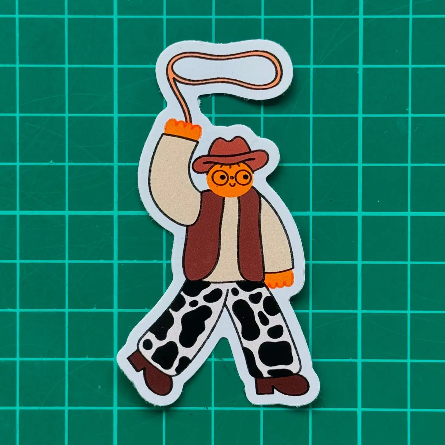 Cowboy Sticker