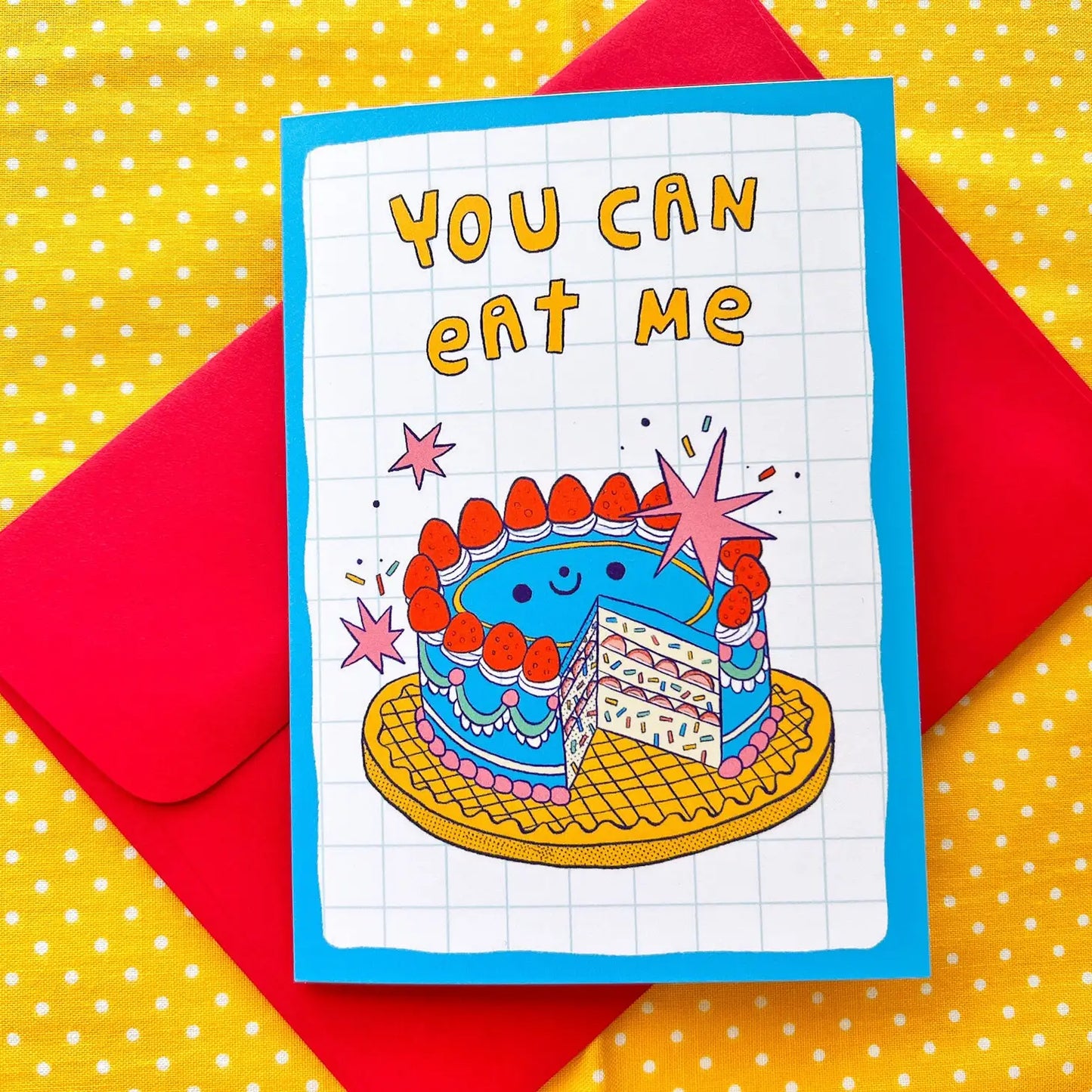 You Can Eat Me! Greeting Card