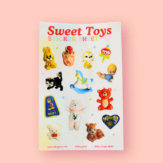 Sweet Toys Sticker Sheet