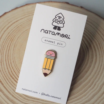 Graphite Pencil • Enamel Pin