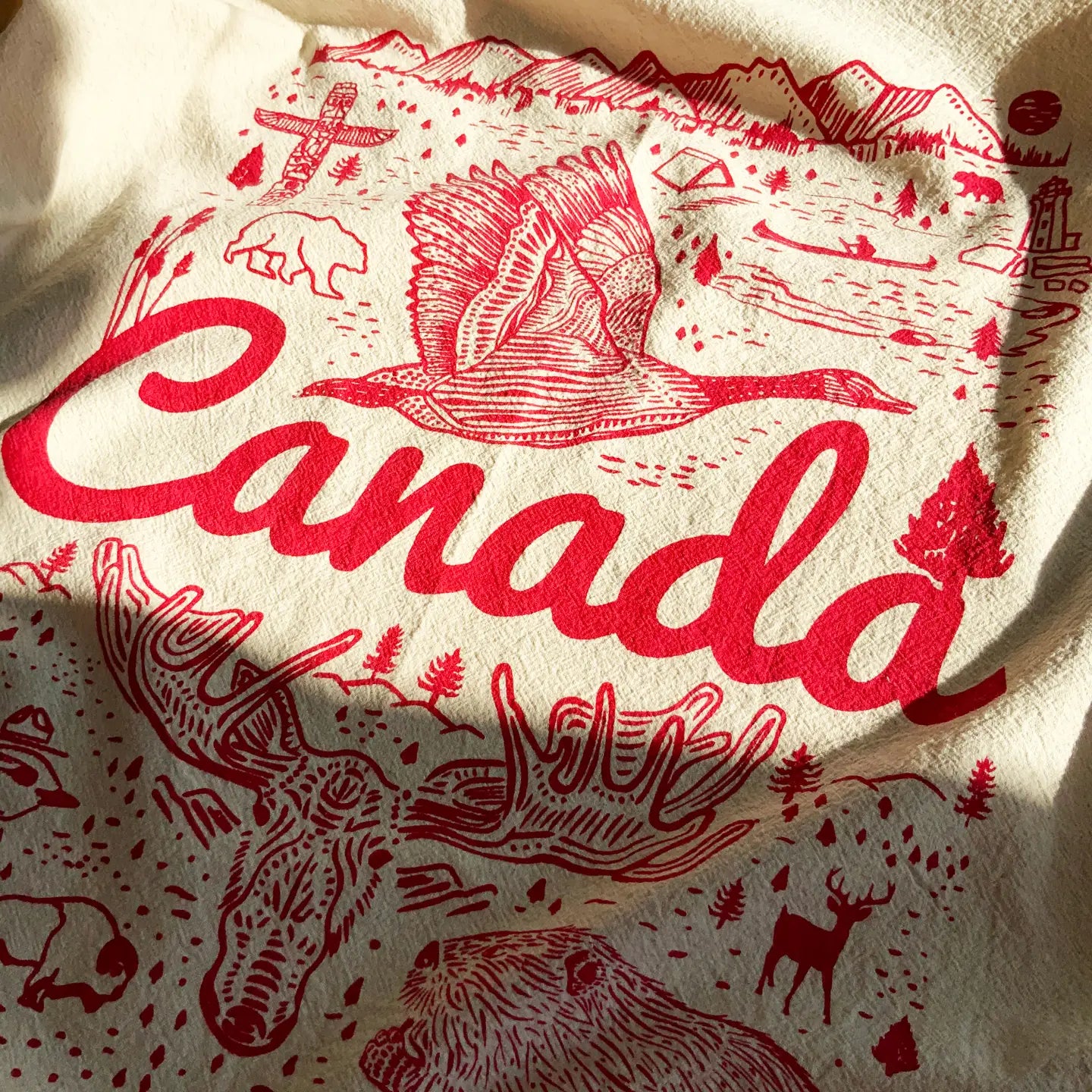 Canada Tea Towel