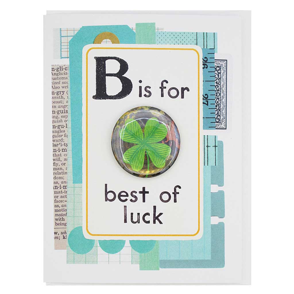 Best of Luck Greeting Card