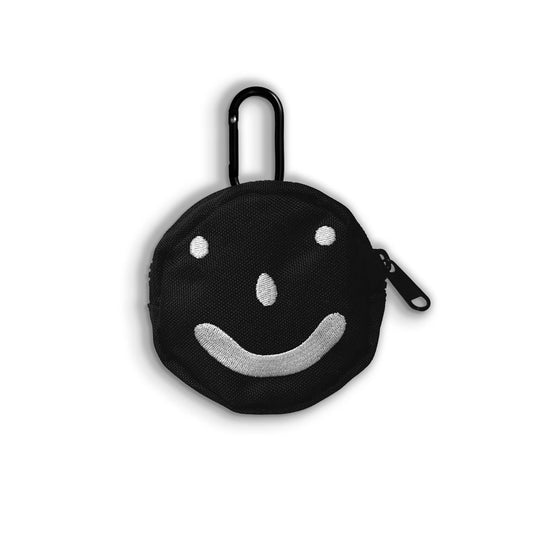 Smiley Face Pouch (Black)