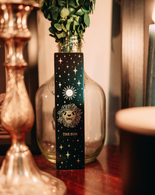 Metal Bookmark - "The Sun"