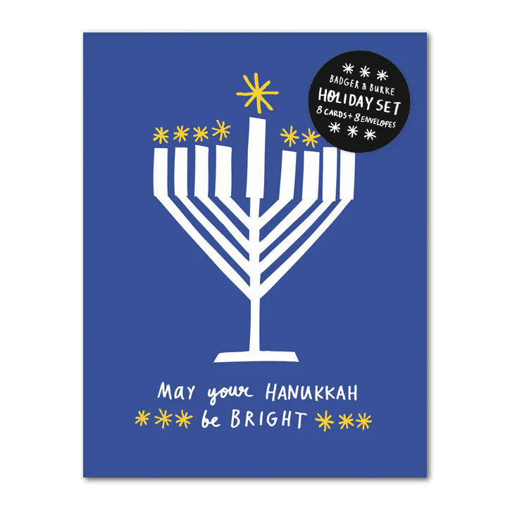 Menorah Greeting Card
