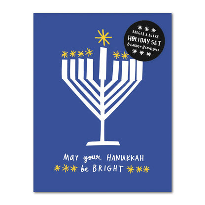 Menorah Greeting Card