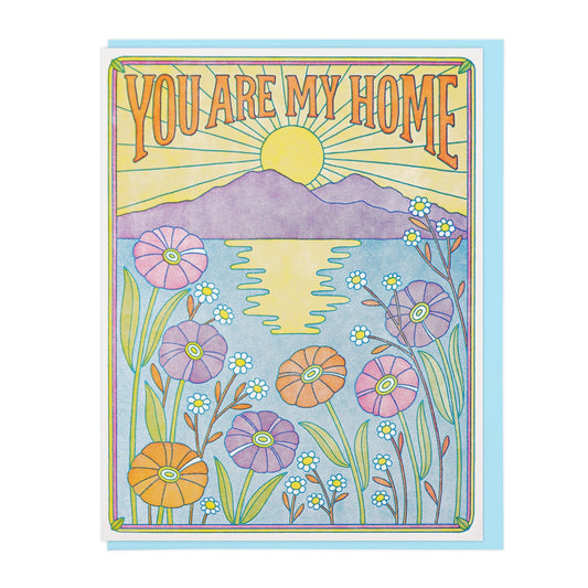 You Are My Home Greeting Card
