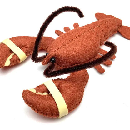 Live Catch Lobster Hand Stitching Felt Kit