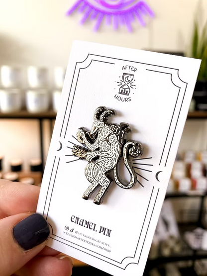 Krampus Hard Enamel Pin