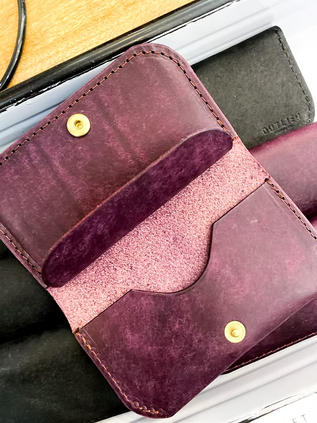 Leather Card & Coin Wallet