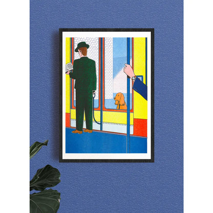 The Subway - A3 Poster - Simon Bailly