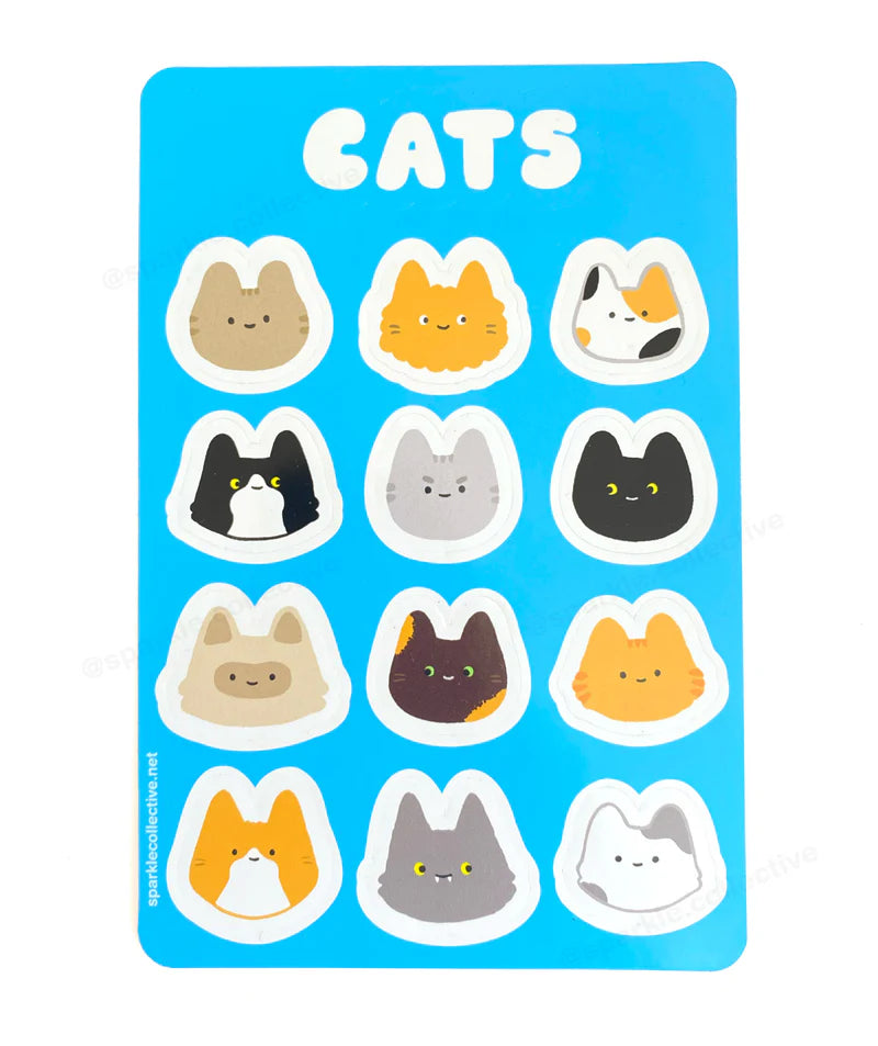 Cat Sticker Sheet